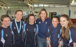 Bournemouth Collegiate Olympians indoor rowing  